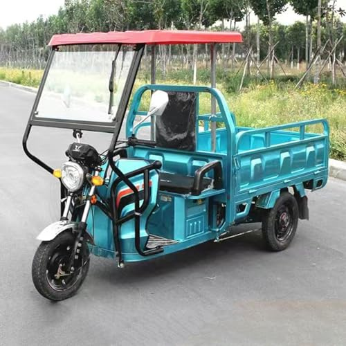 Waterproof Outdoor Tricycle Cover, All-Weather Protection Awning for Three-Wheel Motorcycle Accessories