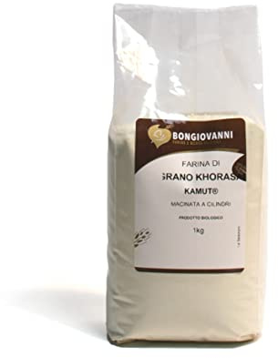 BONGIOVANNI FARINE E BONTA' NATURALI Farina di Grano Khorasan Kamut macinata a Cilindri - 1 kg