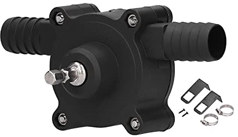 Pompe de perceuse électrique à main, pompe de perceuse électrique à main transfert d'eau auto-amorçante portable pour huile kérosène diesel