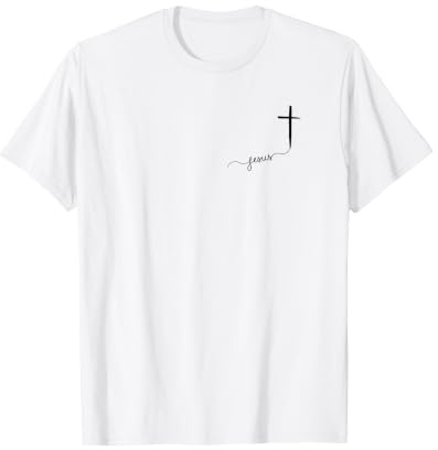 Jésus avec Croix chrétienne T-Shirt