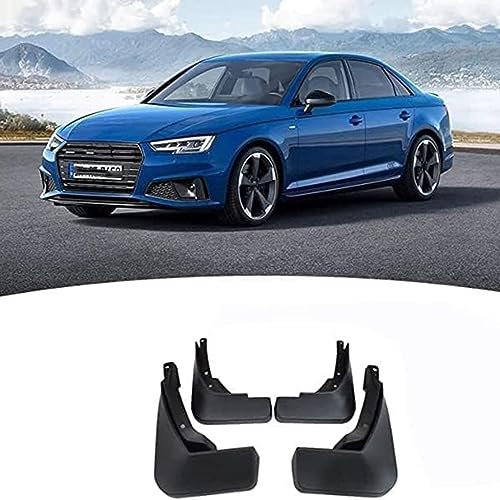 Auto Gummi Schmutzfänger Kotflügel für Audi A4 B7 B8 B9 2004-2022,Vorne Hinten Spritzschutz Radabdeckungen Fender Styling zubehör,C-2016-2022