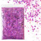 50g Poudre à Paillettes Rose Peinture Pailletée Fines Scintillant Accessoire Décoration Maquillage Ongles Nail Bricolage Artisanat Carte pour Fête Noël Mariage Anniversaire (Rose)