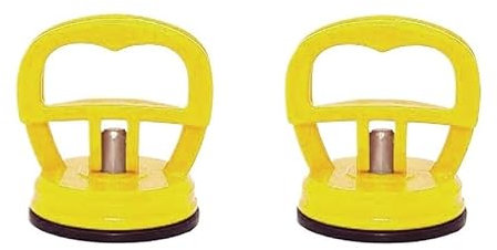 BLacOh Ventosa para Coche Abolladuras Herramienta de reparación de carrocería de Coche, Herramienta extractora Adecuada for Quitar abolladuras, 2 uds. Sacabollos Coche (Color : Yellow 2pcs)