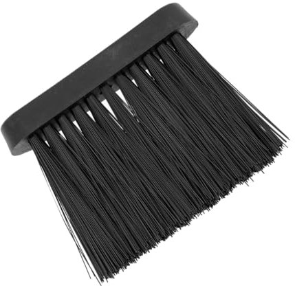 Cabilock Soft Bristle Fireplace Cleaning Brush Set Chimney Sweep Broom Mini Dustpan Replacement Head for European Log Burner Accessories