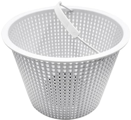 berjalan 8 Inch Weighted Skimmer Basket for SP1070, Heavy Duty Skimmer Basket for Pool Maintenance, Included Weight and Handle