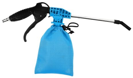 GANAZONO Aspirateur Souffleur et Aspirateur à Main Polyvalent pour Pneus Outil Robuste Abs et Métal Léger et Ergonomique pour Nettoyage Voiture et Industrie
