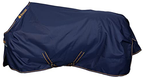 Bucas Irish Turnout 150 g Navy Gold Winterdecke, Regendecke
