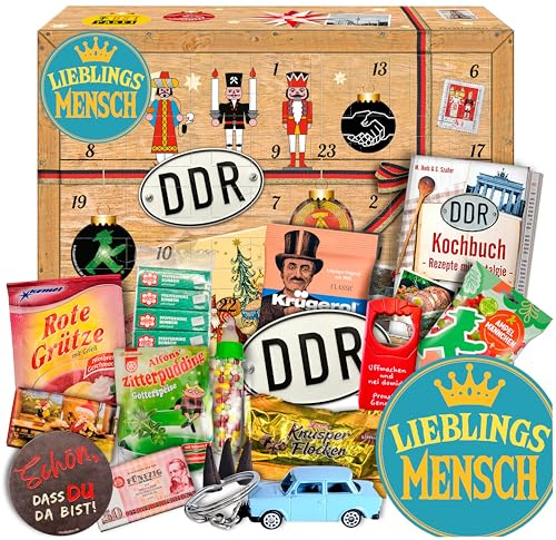 Lieblingsmensch - Weihnachtskalender - Adventskalender Nostalgie Süßigkeiten 2025