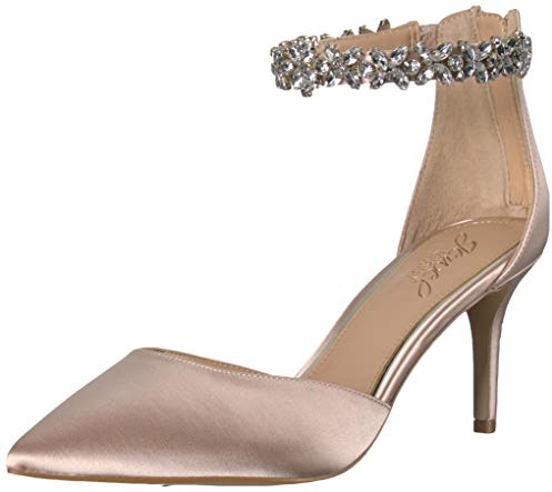 Jewel Badgley Mischka Raleigh, Scarpe décolleté Donna, Champagne, 41 EU