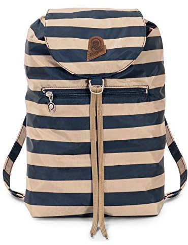 Invicta Zaino, MINISAC, Richiudibile e Tascabile, Viaggio, Zainetto Uomo Donna a Righe, ICONA, PACKABLE