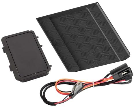 INBAY 10W Handyhalterung Auto Ablagefach Induktiv/Kabellos passend für VW Polo (AW), Taigo (CS) - Autohalterung Zubehör Innenraum - Qi