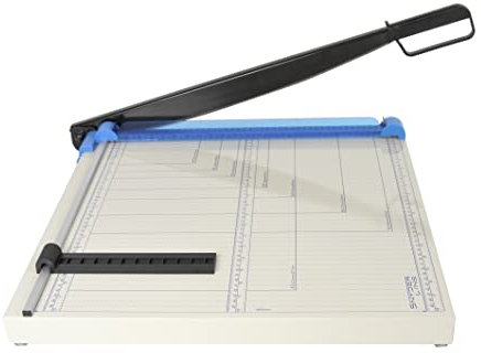 Snyderline® Hebelschneider A3 aus Metall, großer Papierschneider, Papier Schneidemaschine für Foto, Pappe