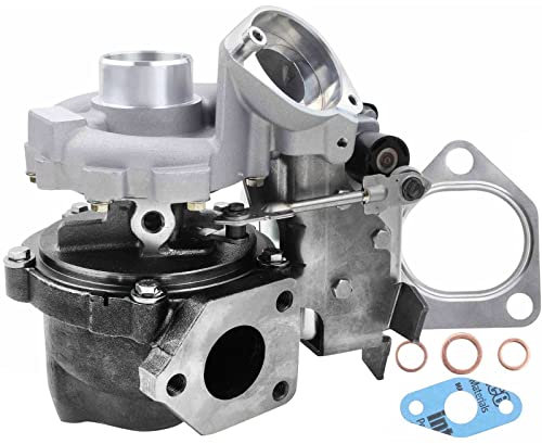 Frankberg Turbocompressore con guarnizioni Compatibile con Serie 5 E60 Diesel 520d 2.0L 2005-2009 Serie 5 Touring E61 Diesel 520d 2.0L 2005-2010 X3 E83 Diesel 2.0d 2004-2007 Replace# 762965-0017