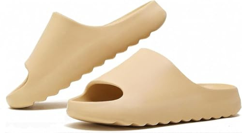 Tofflor Dam Herr Slides Badtofflor Halkfria Badrumstofflor Molntofflor Sommar Slippers Unisex Foam Slide Sandaler Strandsandaler