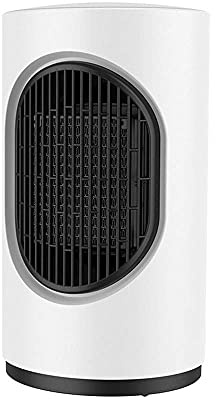 Riscaldatore Desktop Raffreddamento E Riscaldamento A Risparmio Energetico A Doppio Uso Piccolo Riscaldamento Elettrico Eolico Riscaldatore Rapido Per Ufficio Casa (Bianco, Rosa) (Color : Wh