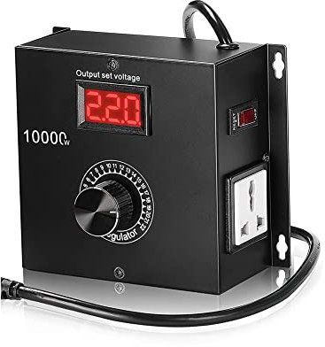 10000W for ULTRA High Power SCR Voltage Regulator, AC 220V Variable Voltage Converter Transformer, Electronic Temperature Motor FAN Speed Controller-UK
