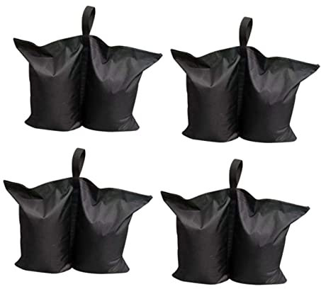 Yardenfun 4pcs Windproof Sandbag Bag for Outdoor Tent Canopy Use As Tent Weight Bag for Camping