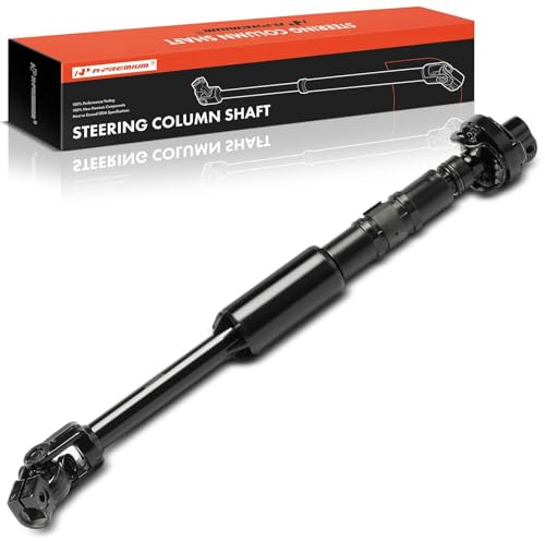 A-Premium Lower Steering Shaft Steering Column Shaft Compatible with Ford Excursion 2000-2005, F-250/350/450/550 Super Duty 1999-2007, Replace # 2C3Z3B676AA 2C3Z3B676AB