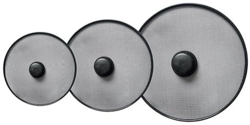 Yuemsh 3 Piezas Pantallas Anti-Salpicaduras de Cocina Pantalla Anti-Salpicaduras de Grasa Tapa de Olla Resistente al Agua