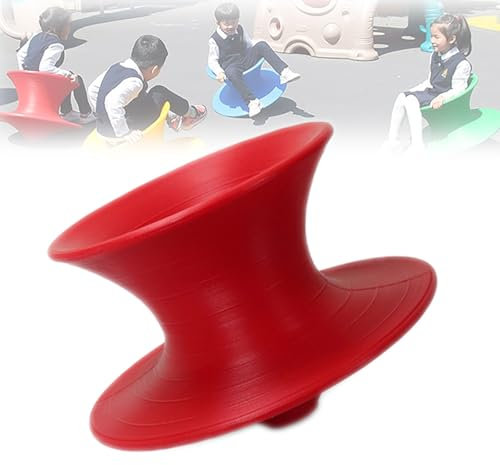 BDJSN 360 ° drehbarer Gyro-Stuhl, sensorischer Spielzeugstuhl für Möbel im Innen- und Außenbereich, bequemer, frei drehbarer, runder Spinnhocker, Kinder spüren Sportgeräte
