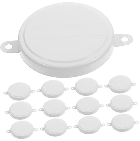 Garneck 100pcs Oil Drum Cover Bung Caps Replacement Oil Drum Caps for Use for Plug Cover