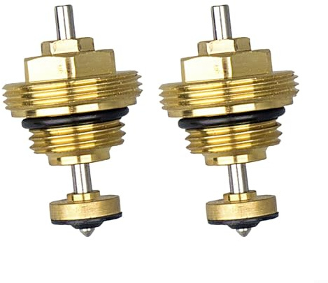 YUETTYY M30x1.5 Underfloor-Heating Manifold Return Pin Valve Core for UFH Actuator Water-Distributor Central Heating Systems Accessories (2 Pack)