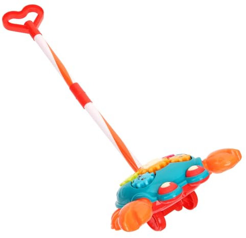 Generisch Trolley- Spielzeuge, die dem beim Laufen helfen Rollator schieben Laufen Lernen mitnehmen Push-Pull- für Kleinkinder Plastik