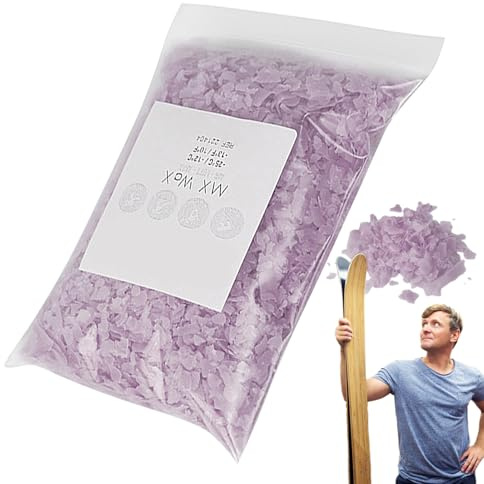 para monopatín – 100 g para Todas Las temperaturas, de Snowboard y esquí, fórmula de Entrenamiento de Deslizamiento de Larga duración para Deportes de Invierno, Ceras de afinación para esquí