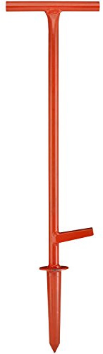 Jim Gem Container Dibble Bar Tool | Long Dibble Point | All Welded Steel | Light Weight | Fast & Easy Planting | for Variety of Soils | 8 3/4 L x 1 1/2 Dia.