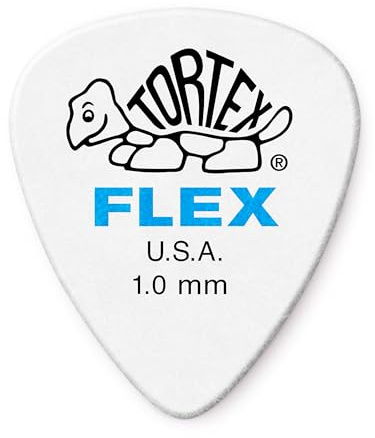 Jim Dunlop Tortex® Flex™ Standard Pick 1.0MM - 12 Pack