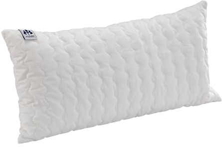 Irisette Kissen Naturhaar/Faser weiß Größe 40x80 cm