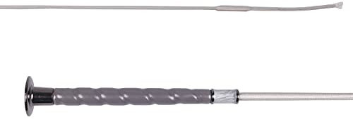 ARBO-INOX Dressurpeitsche Dressurgerte Marmoroptik (90cm, Grau)
