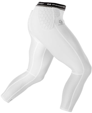 McDavid Unisex-Adult Hex Basketball 3/4 Tight W/Hip & Tailbone PadsBasketball 3/4 Tight