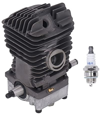 Cilindro Pistone Albero a Gomiti, Gruppo Albero Motore Cilindro Motosega 49 Mm Per 029 039 MS290 MS310 390 Motosega