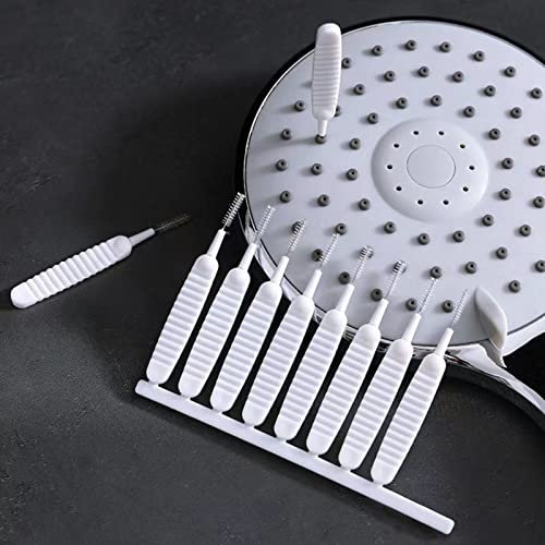 Anoudon 20Pcs Duschkopf Reinigungsbürste, die Anti-verstopfende kleine Bürstenporen-Spalte Reinigungsbürste für Küche WC Telefon Loch reinigt
