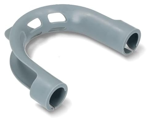 BSSTORE Abflussrohrhalterung gebogen 180° für Waschmaschine oder Spülmaschine Universal