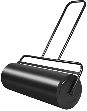 COSTWAY 13-Gallon Lawn Roller Heavy-Duty Steel Push/Pull Sod Roller 24x13
