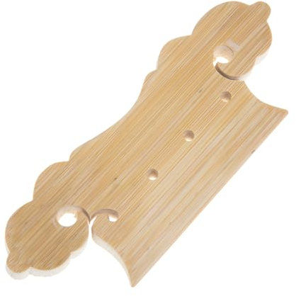 Toyvian 2stücke Pipa Bridge Tailpiece Handgefertigte Zubehörteile Für Pipa Hochwertige Tragbare Und Langlebige Ersatzteile Für Musikliebhaber