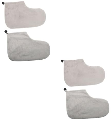 Beatifufu 2paia Copripiedi Termico Con Trattamento Alla Paraffina Per Pedicure Comfort e Nutrimento Della Riutilizzabili e Lavabili Per Piedi Screpolati e Gonfi