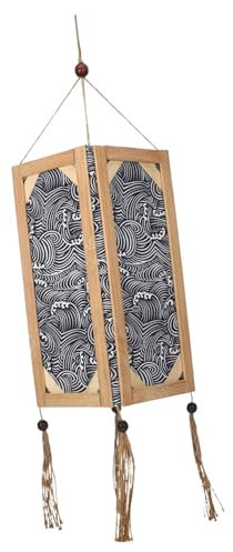 Hemobllo Deckenlampenschirme Boho Vintage Makramee Lichtschirm Lampenschirm Für Gasthaus