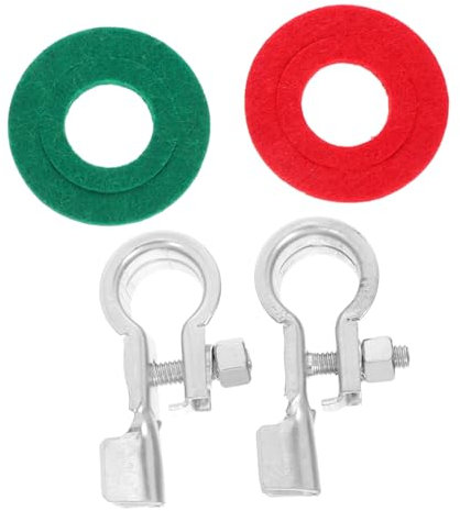 iplusmile 1 Paio Di Morsetti Per Testa Di Palo Della Batteria Per Auto Accessori Per Auto Nautici Per Camion Accessori Universali Per Auto Per Suv Accessori Per Batterie Per Auto