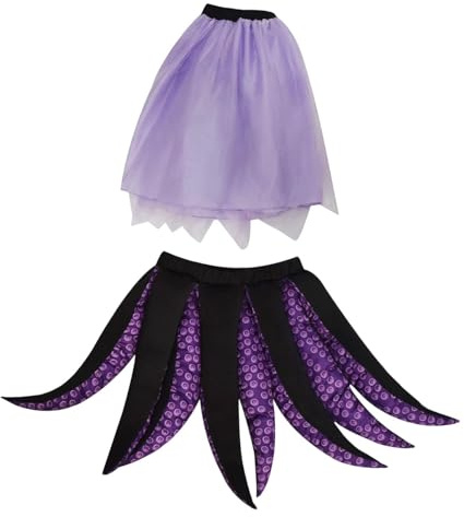 FerneeButy Damen Ursula Rock mit Tentakeln für Mottopartys Halloween Kostüm Bühnenshow Requisiten