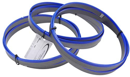 SMI Lot de 3 lames de scie à ruban bi-métal M42 - Dimensions : 2480 x 27 x 0,90 mm - 10/14 dpp par exemple pour Optimum, Epple, Holzmann, Bernardo, Thomas