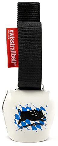 swisstrailbell® Bayern Style: Be wild, be a Bavarian, schwarzes Band