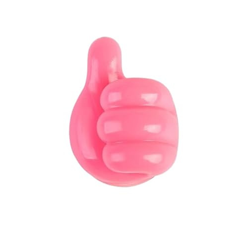 10PCS Silicone Thumb Wall Hook Cable Management Wire Organizer Clips Wall Hooks Hanger Storage Holder for Kitchen Bathroom