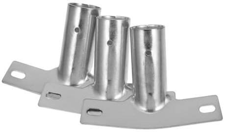 Ipetboom 3pcs Replacement Broom Head Connector for Push Broom Handle Adapter for Floor Cleaning Compatible Telescopic Pole