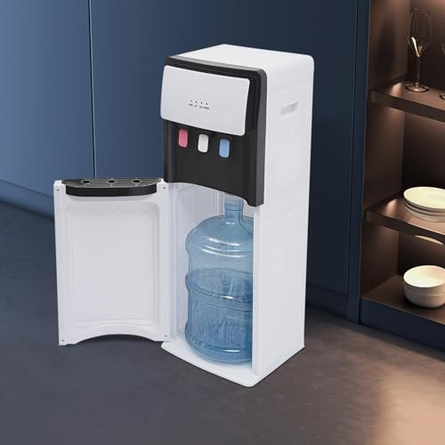 Dispensador de agua de suelo, dispensador de agua vertical, para salas de reuniones de oficina, agua caliente, fría y templada