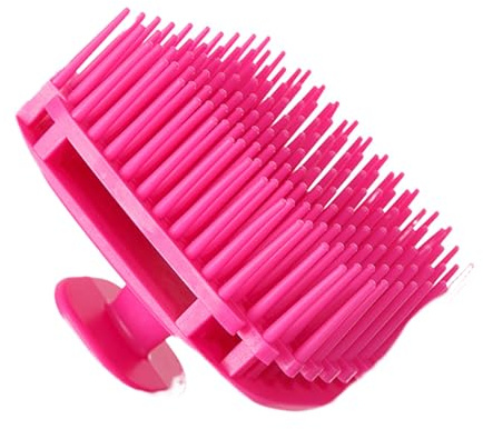 L'outil de soins capillaires carré fournit une stimulation douce du cuir chevelu et un massage nettoyant en profondeur pour des mèches plus épaisses et plus saines