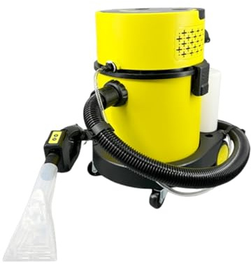 1600W Limpiadora Multifuncional 4 En 1 Y Aspiradora Profesional Con Potente Succión 17 Kpa Y Filtro Hepa, Ideal Para Casa, Coche Y Garaje