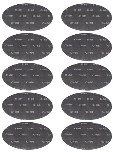 Generic 17 60 Grit Mesh Slipskärmskivor för Trägolvunderhåll, Långvarig och Vattentät, för Traditionella Golvslipmaskiner eller - och återgående Golvmaskiner, Lämplig för Olika Material